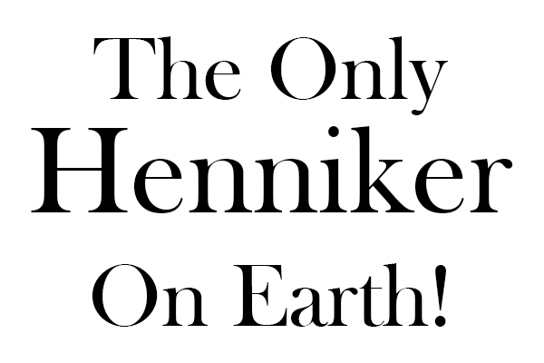 Henniker, NH - "The Only Henniker on Earth"